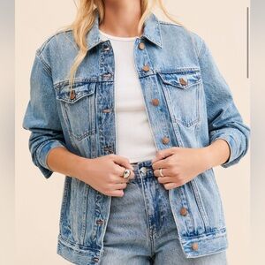 Madewell Oversized Trucker Denim Jacket